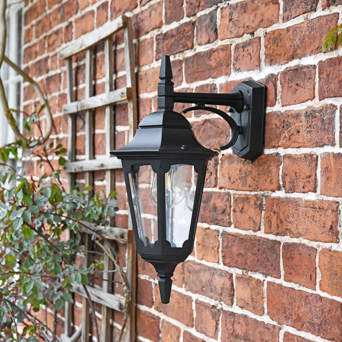 Bridlington Wall Lantern on a Brick Wall