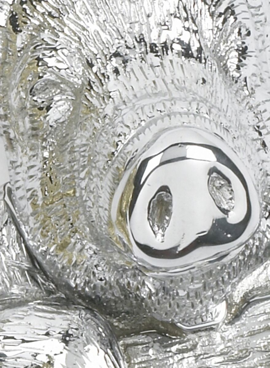 Bright Chrome Percy Pig Door Knocker Bright Chrome Percy Pig Door Knocker