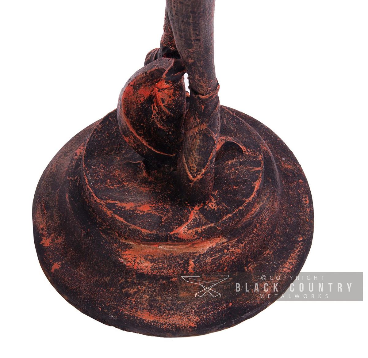 Close-up of the Base of the Sculpture