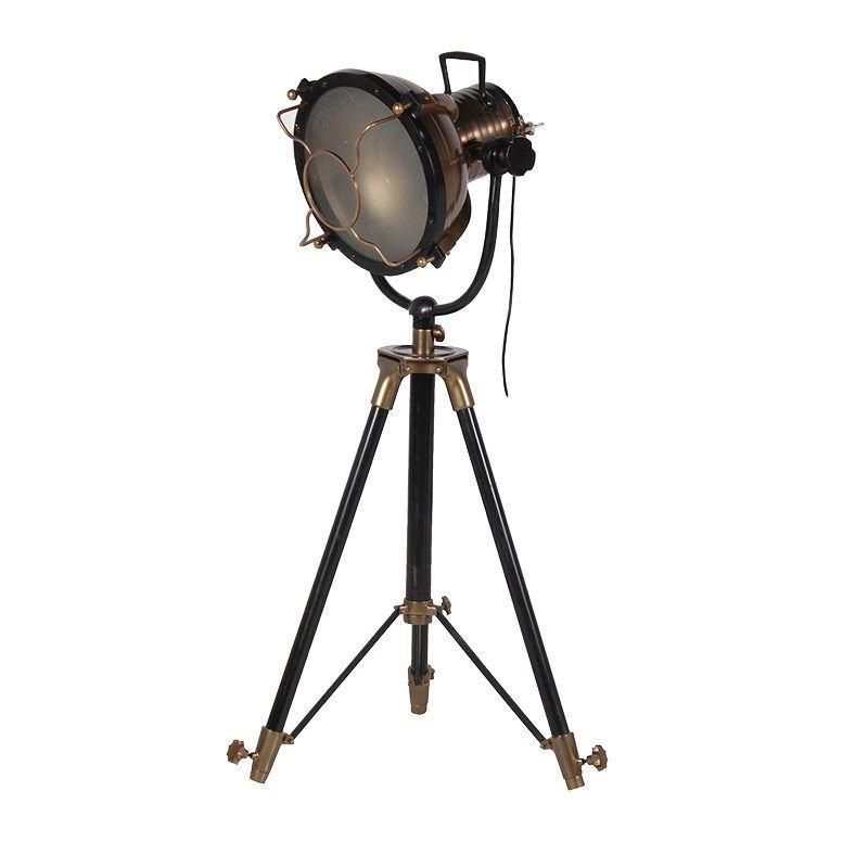 Spotlight Floor Lamp Finished in Bronze