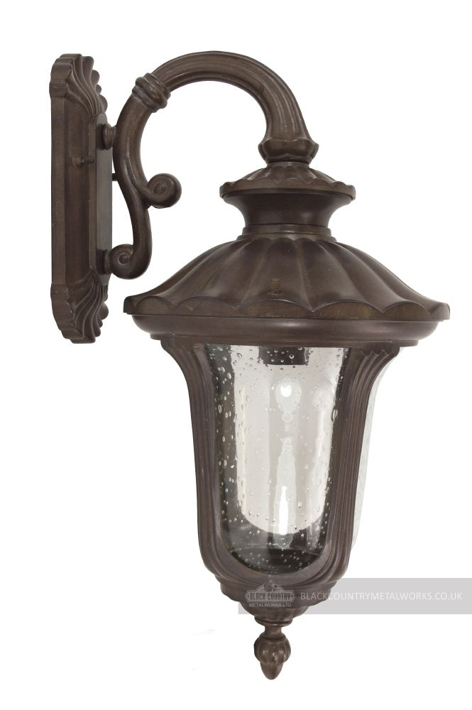 Bronze Top Hanging Garden Wall Light Bronze Top Hanging Garden Wall Light