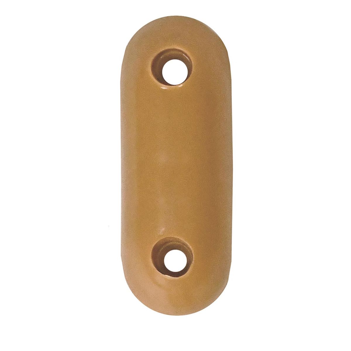 Oblong Rubber Buffers in Brown 