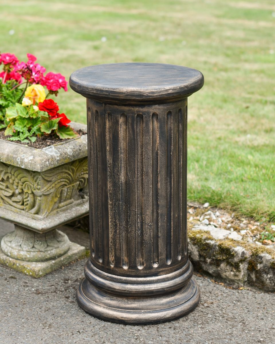 Brushed Gold Fluted Column