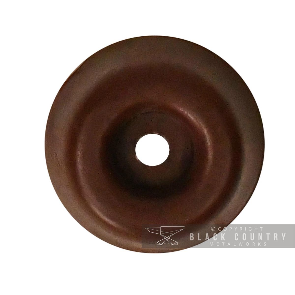 Brown Round Toilet Seat Buffers - Pack of 6