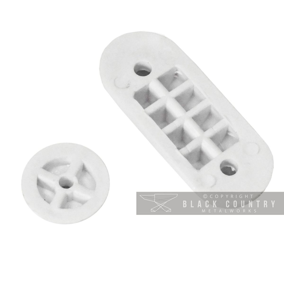 White Rubber Buffers White Rubber Buffers