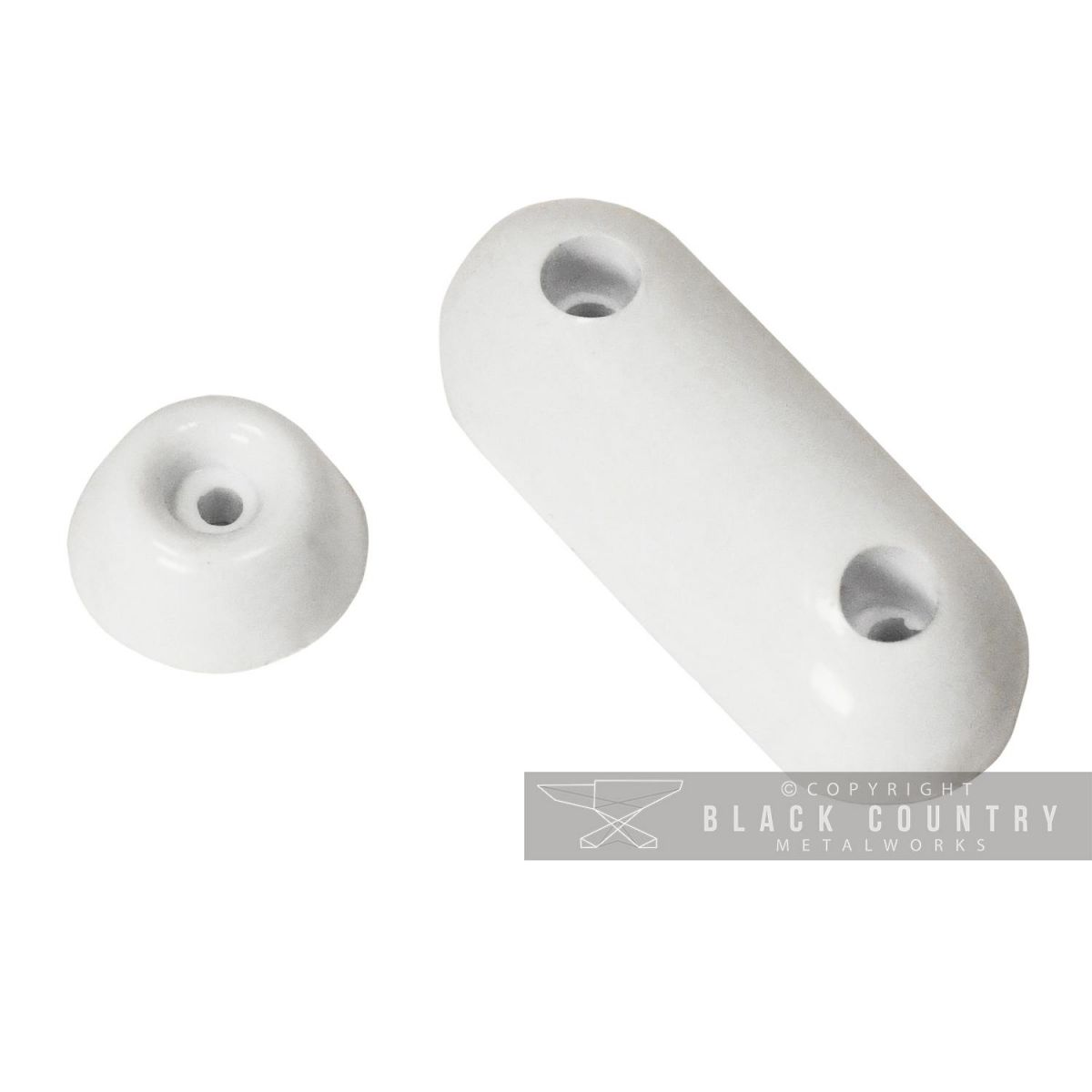 White Rubber Buffers White Rubber Buffers