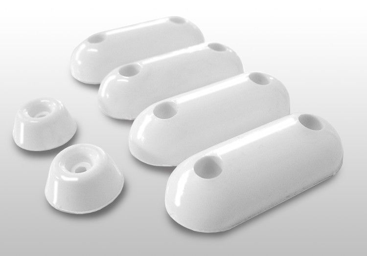 White Rubber Buffers White Rubber Buffers