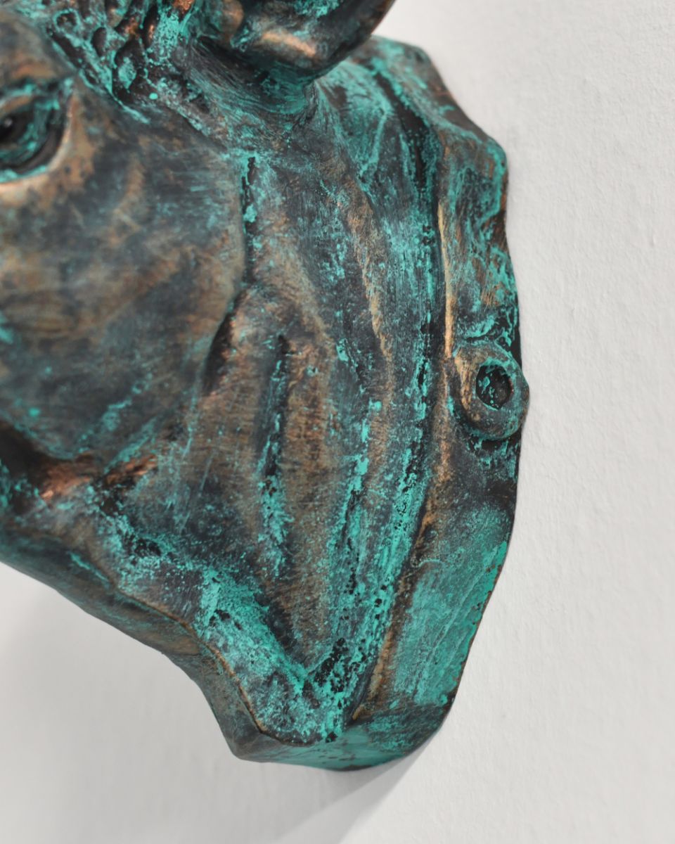 Cast Aluminium Wall Art On The Wall