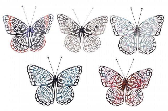 “Kenningsly Park” Cast Iron Butterfly Garden Sculptures 