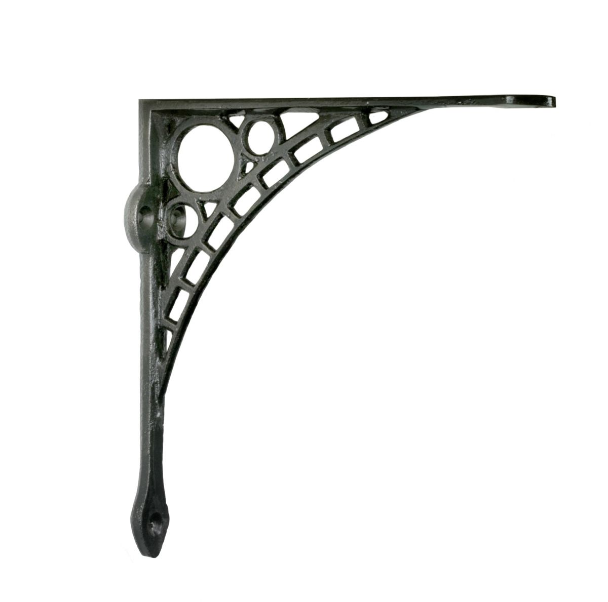 13 x 13 Inch Iron Shelf Bracket In Situ