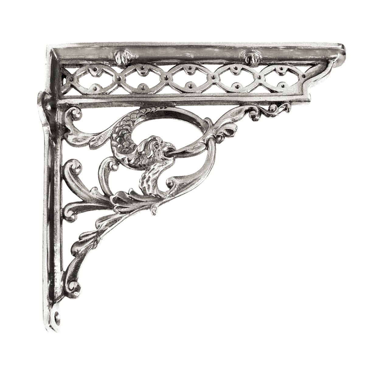 Bright Chrome Serpent Shelf Bracket