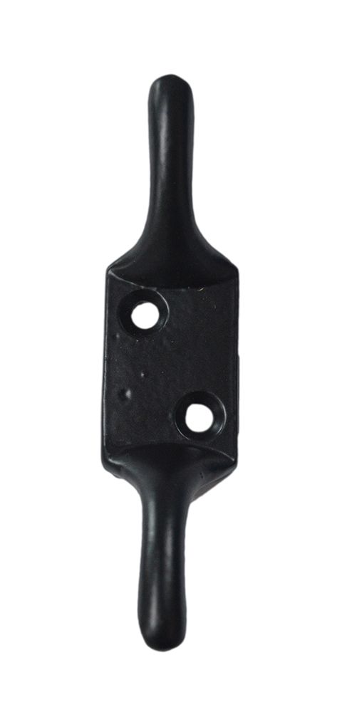 Traditional Black Cleat Hook