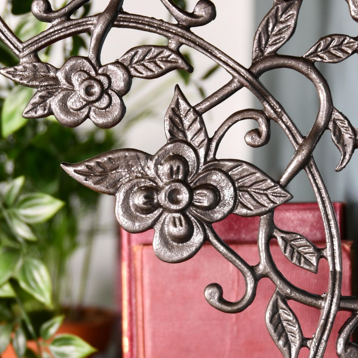 Close up of detailed flower and vines  Close up of detailed flower and vines