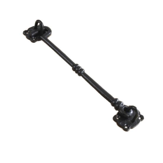 Iron Loose Ring Cabin Hook Finished in Black Iron Loose Ring Cabin Hook Finished in Black