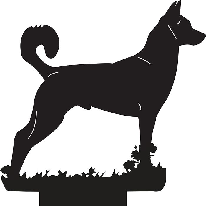 Canaan Dog Weathervane 