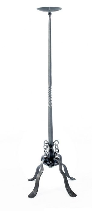 Lawrence Cathedral Candle Holder Heavy Duty Wrought Iron