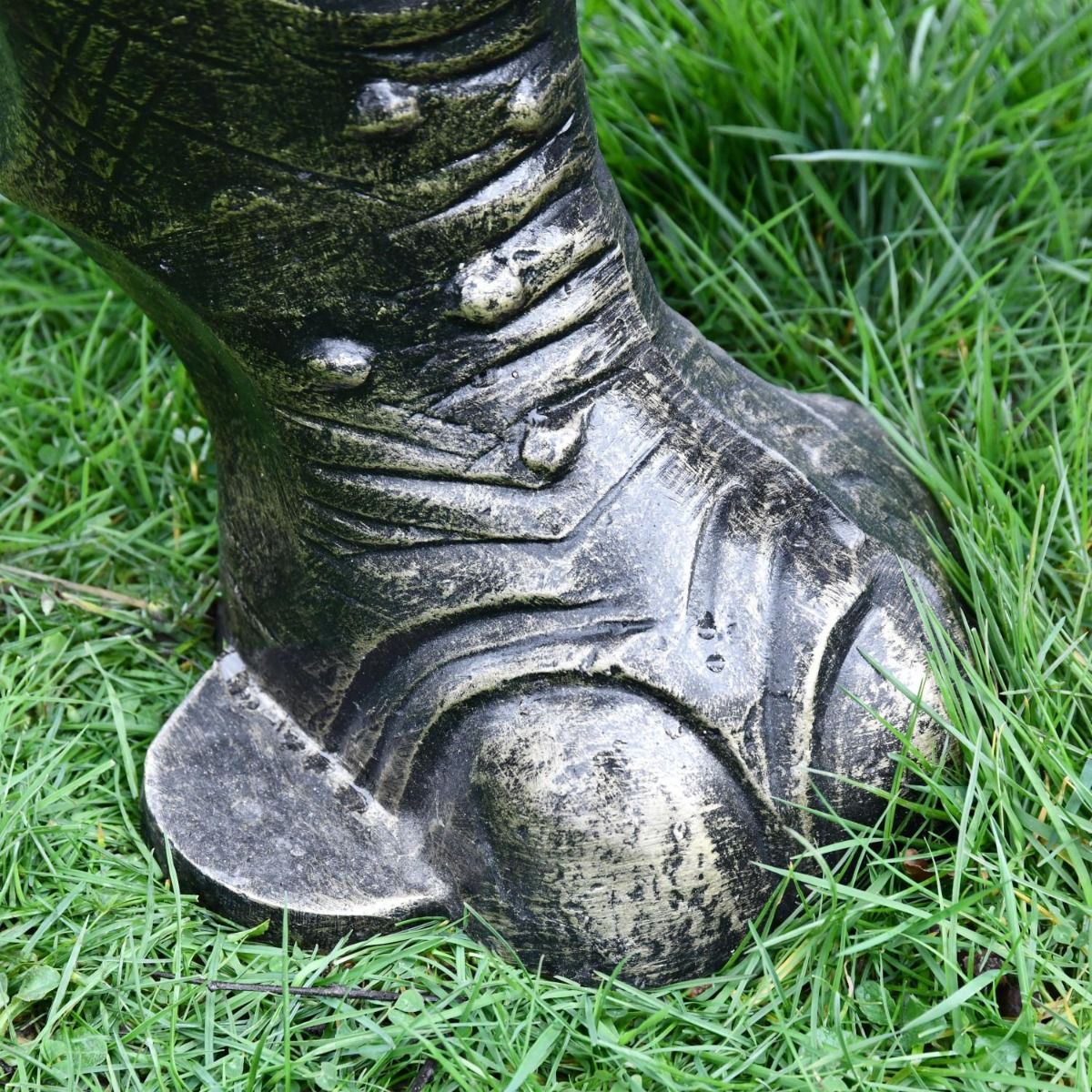 Cast Aluminium "Colossus" African Baby Rhino Garden Sculpture in Brushed Bronze