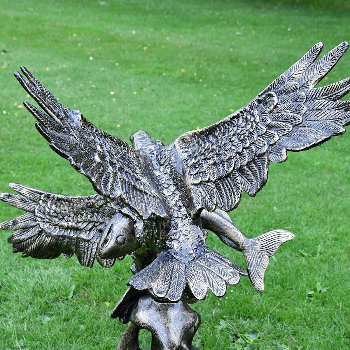 Bronze Eagle Sculpture Created out of Cast Aluminium Bronze Eagle Sculpture Created out of Cast Aluminium