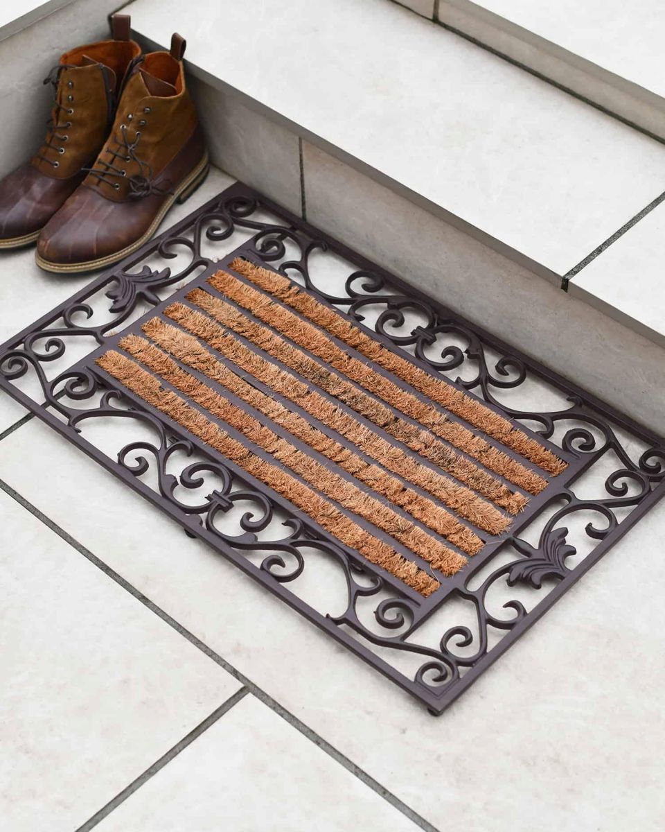 Rectangular Doormat & Boot Scraper