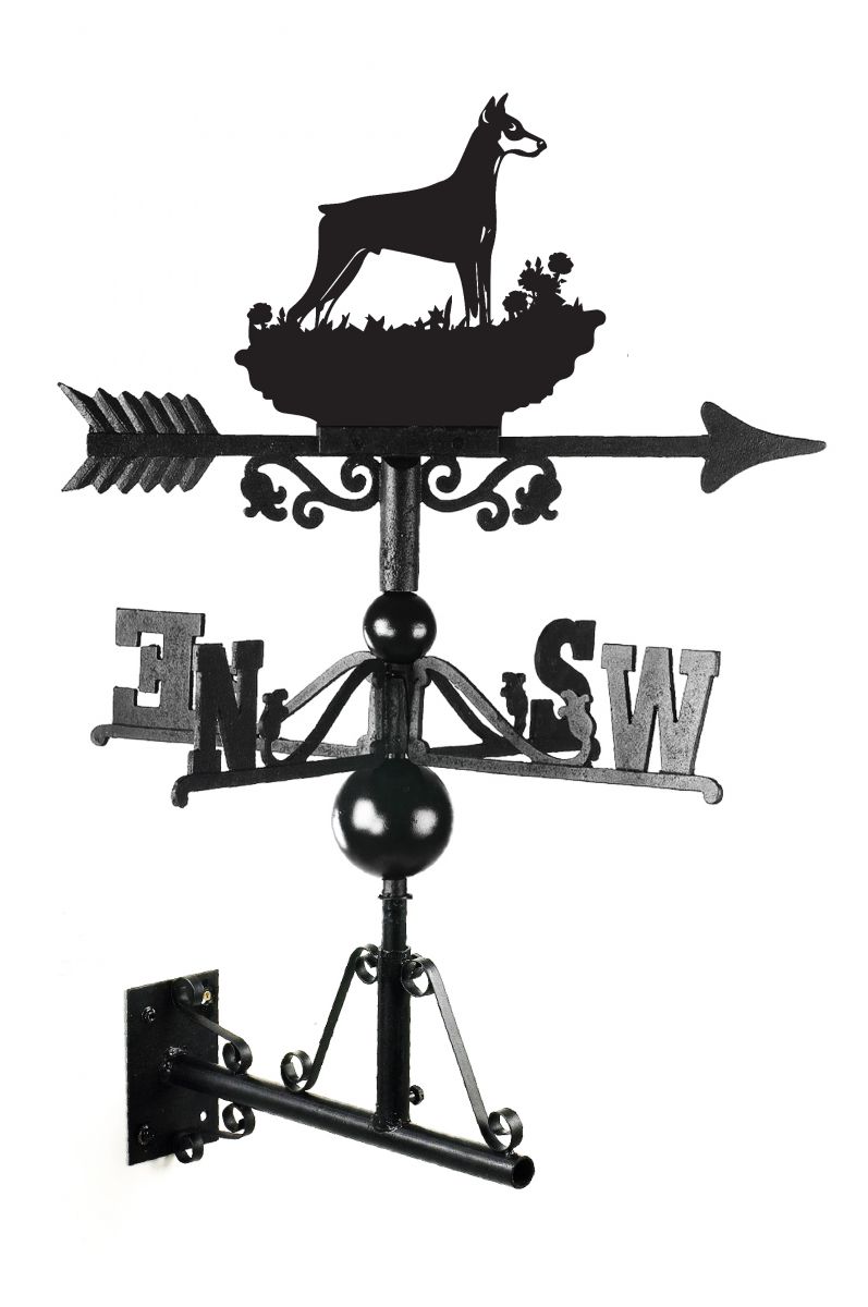 Great Dane Cast Iron Weathervane Great Dane Cast Iron Weathervane