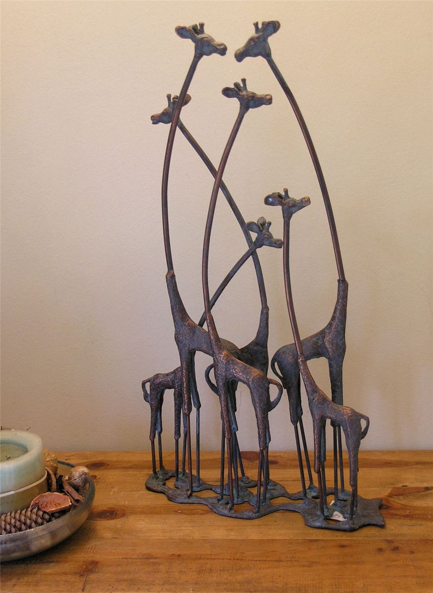 Cast Iron Giraffe Ornament 