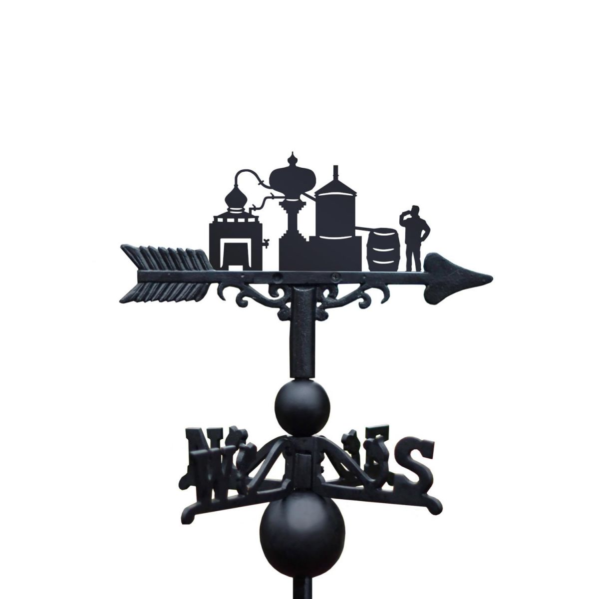 Close-Up of Distillery Topper Close-Up of Distillery Topper