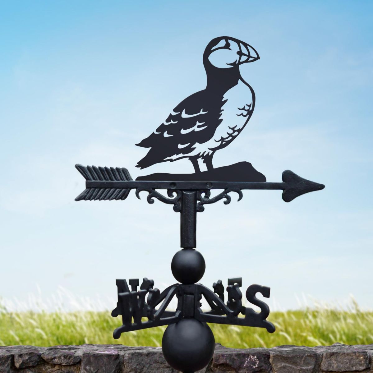 Weathervane with Puffin Motif Weathervane with Puffin Motif