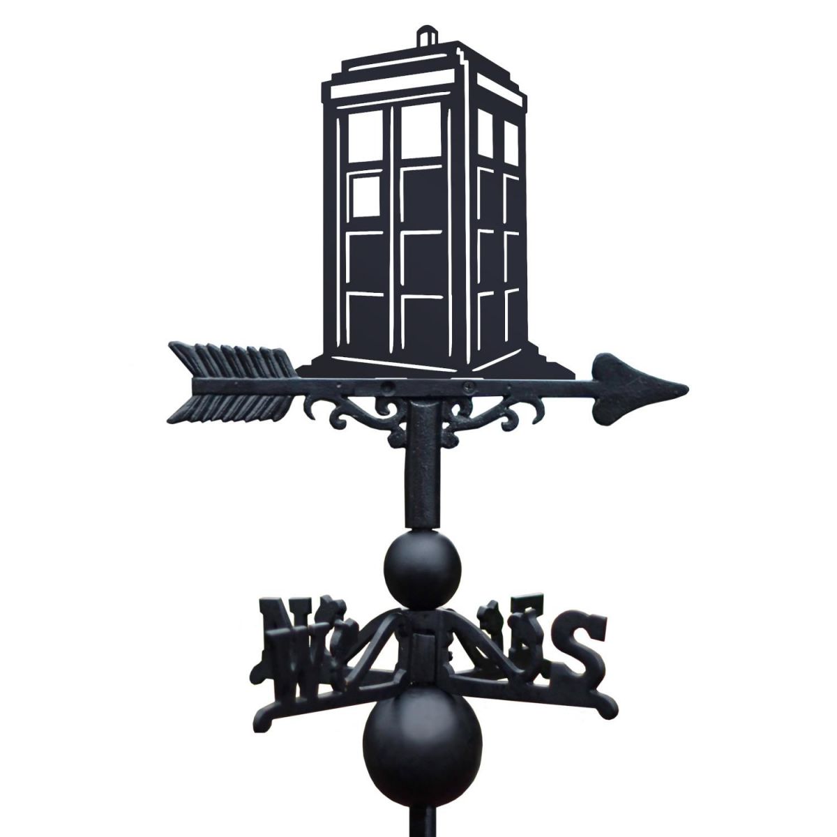 Close-Up of Tardis Topper