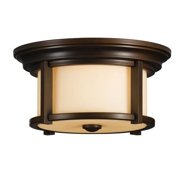 "Thaynwick" Ceiling Light with Antique Cream Glass Shade