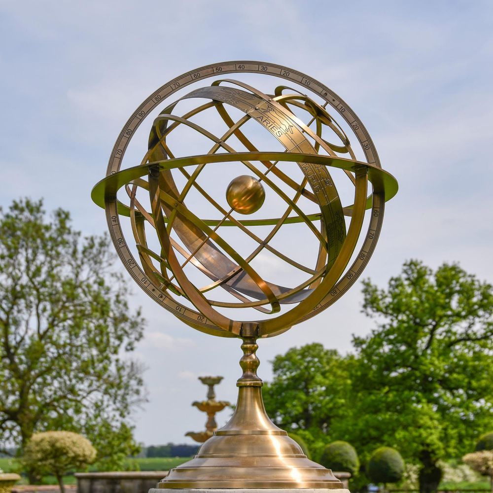 "Celestial" Armillary Sundial - 90cm