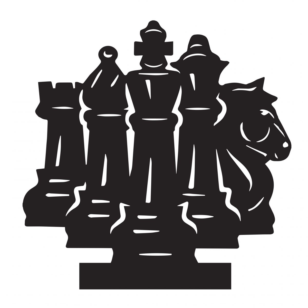 Iron Chess Weathervane