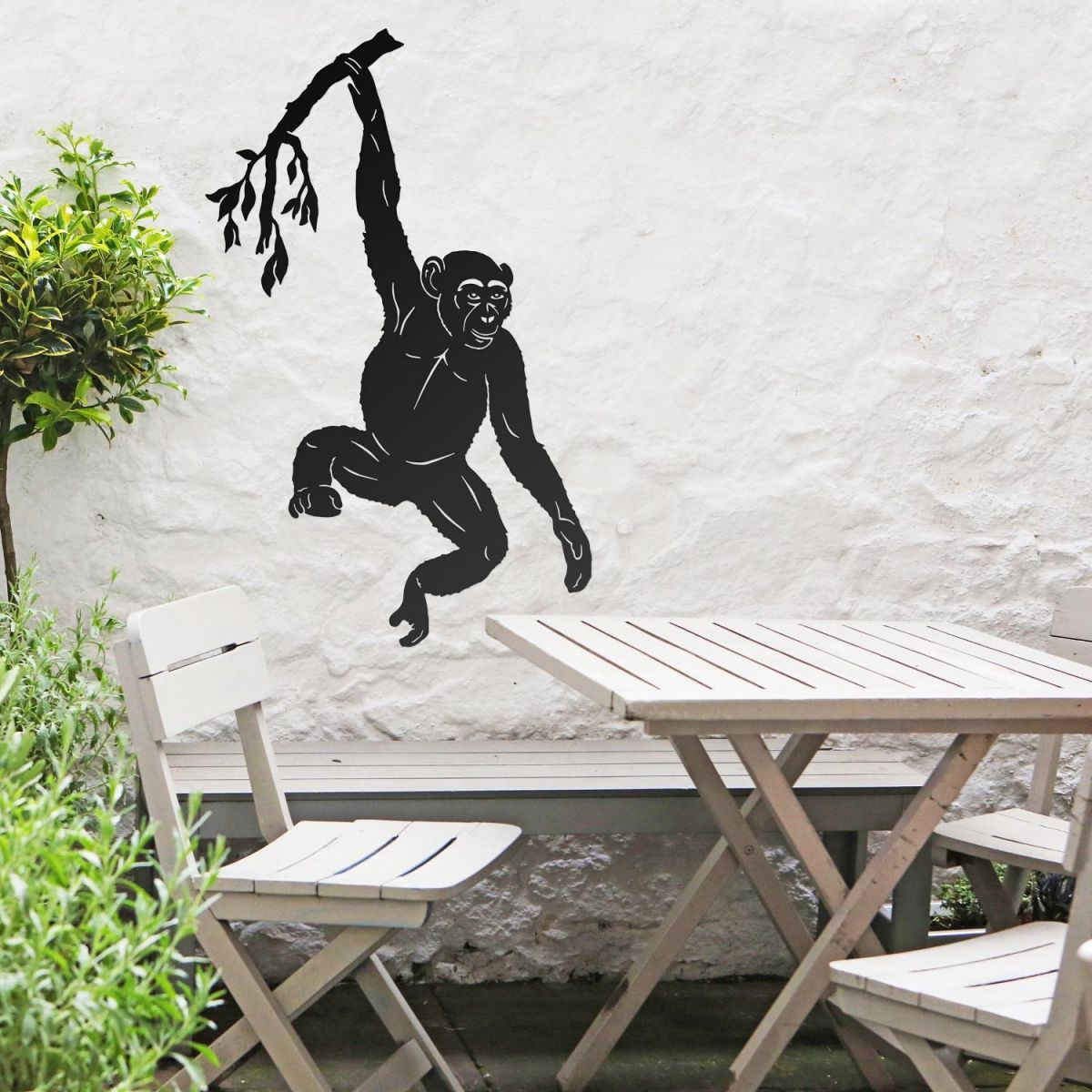 Chimpanzee Hanging Wall Art 