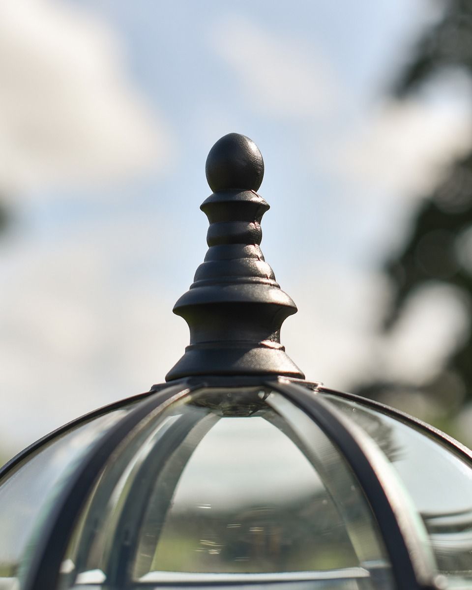 Traditional Finial on the Top of the "Chichester" Traditional Pillar Light