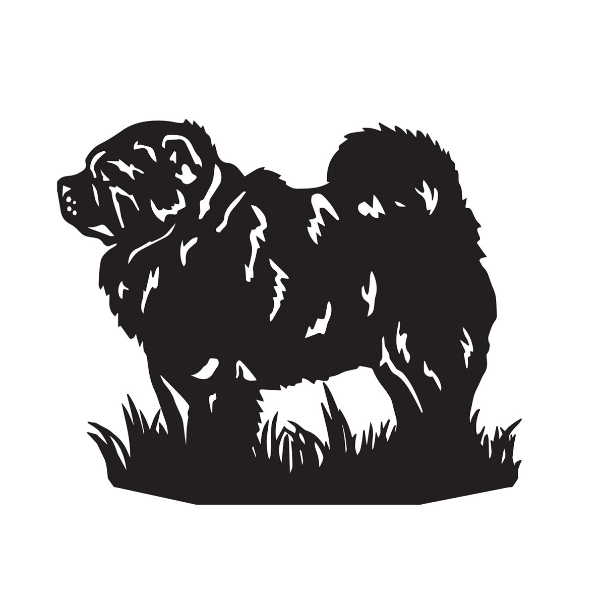 Chow Chow Weathervane Top