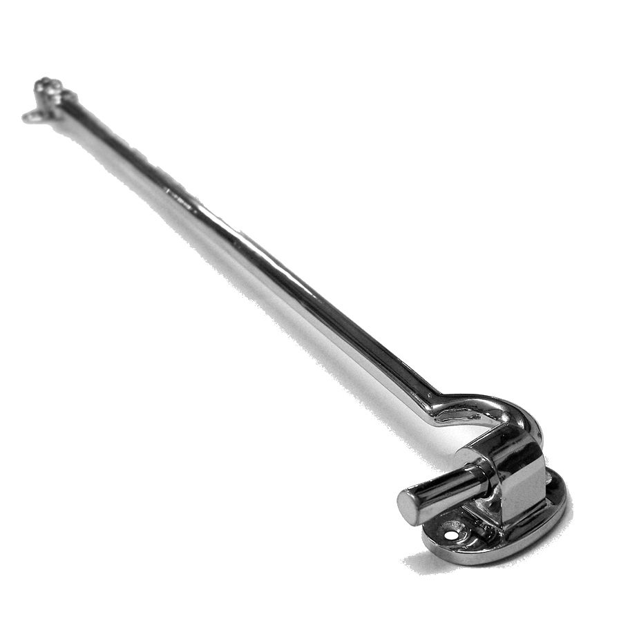 Bright Chrome Extra Long Cabin Hook