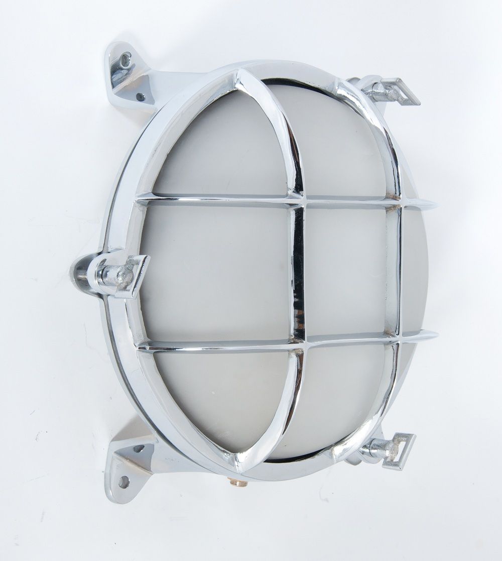 “Flying Dutchman” Solid Brass Bulkhead Light 