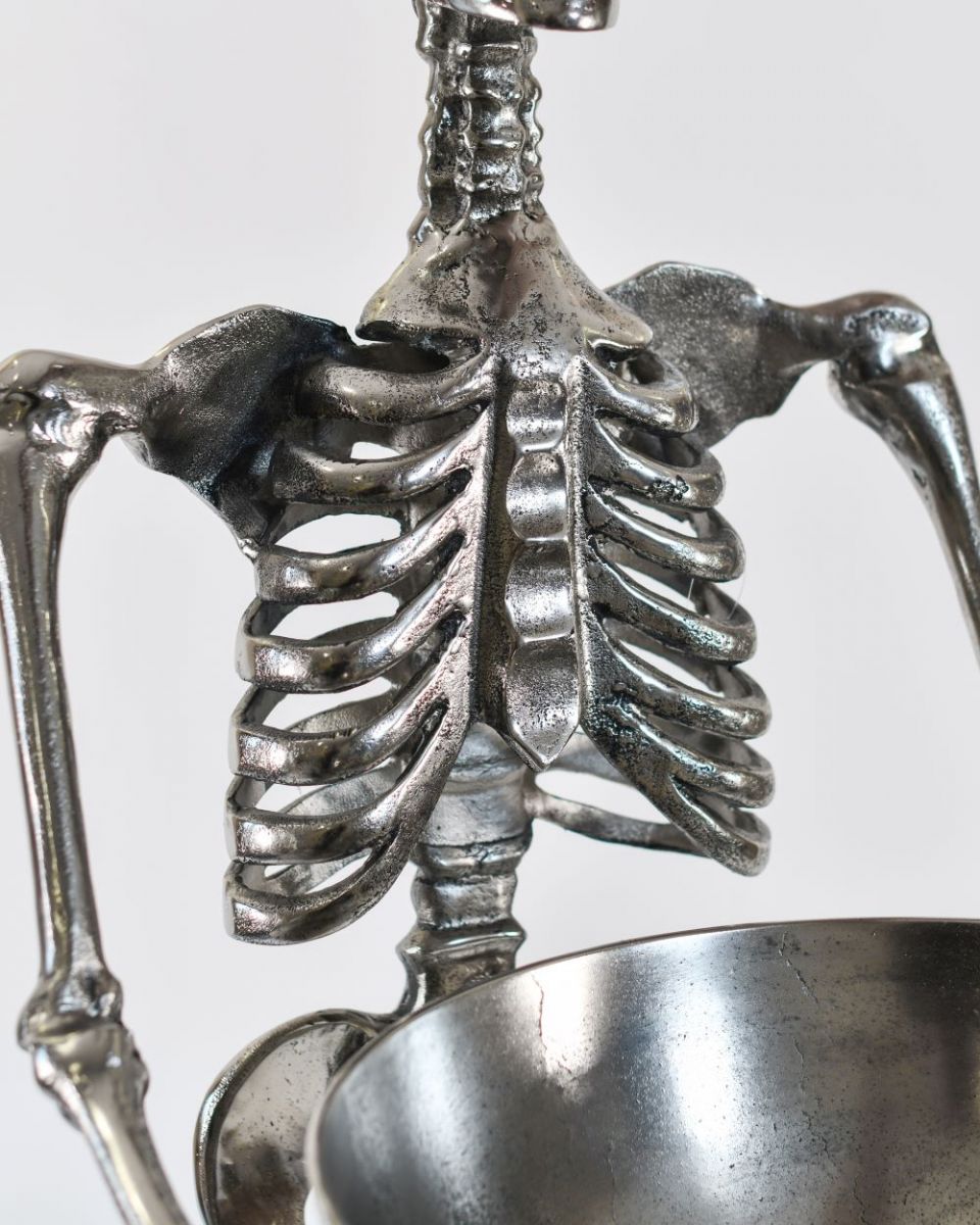 Chrome Skeleton chest detail
