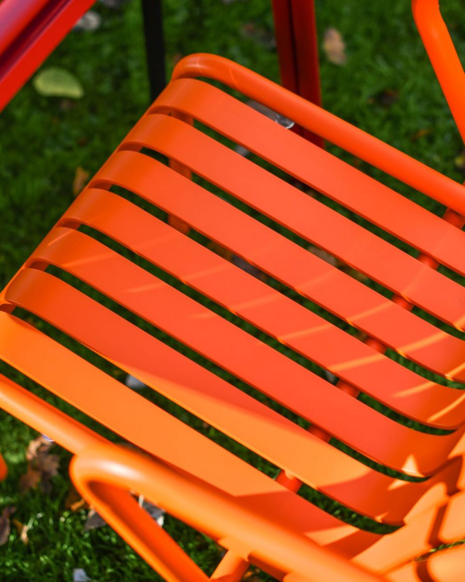 Close up of Chrysolina Chair Seat