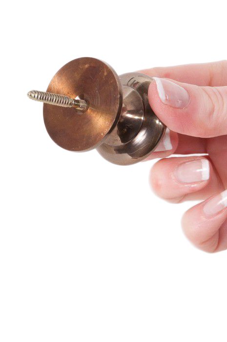 Bronze Finish “mushroom” Cabinet Knob