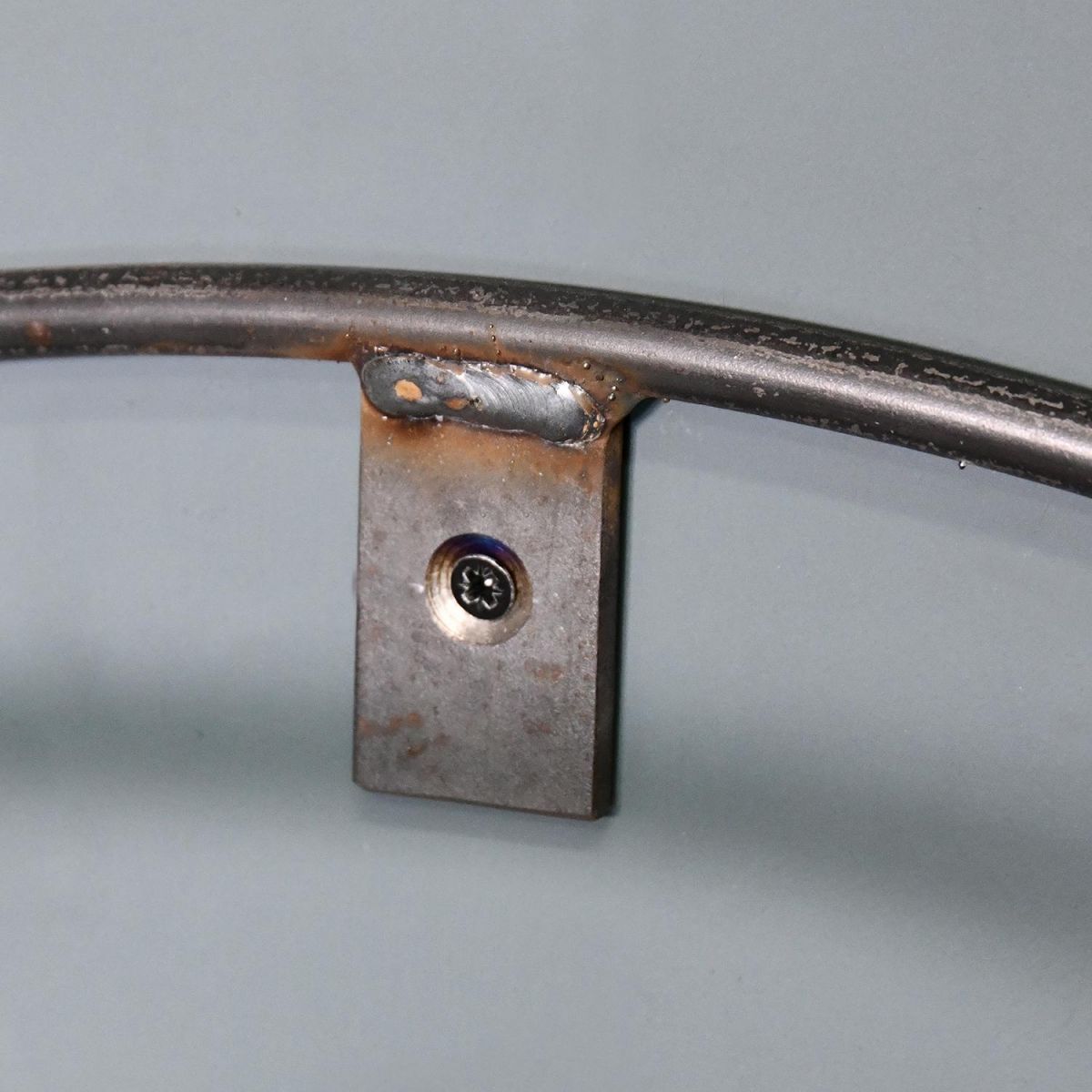 Close-up of the Fixing Holes on the Log Holder