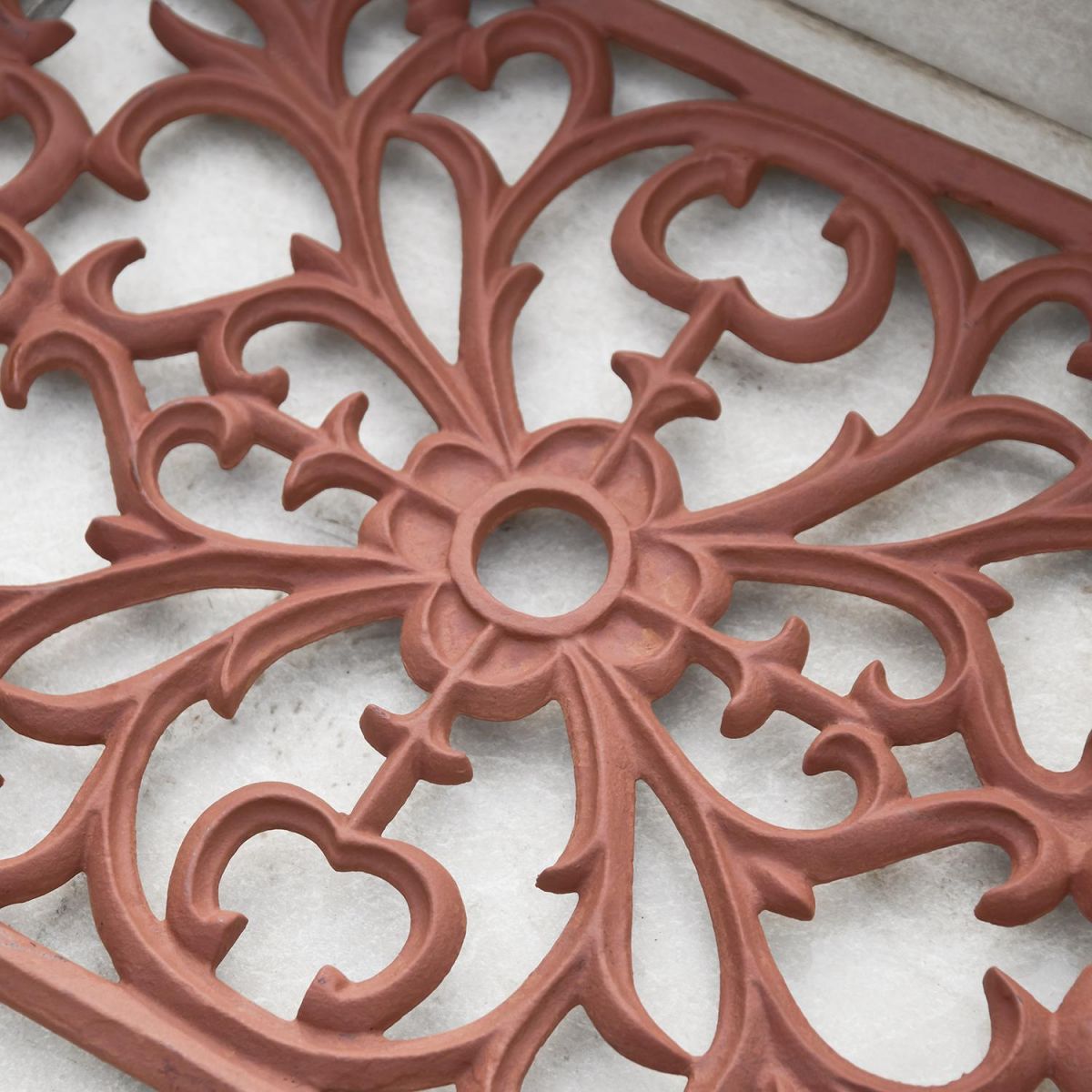 "Clarence" Rectangle Doormat Created out of Cast Aluminium