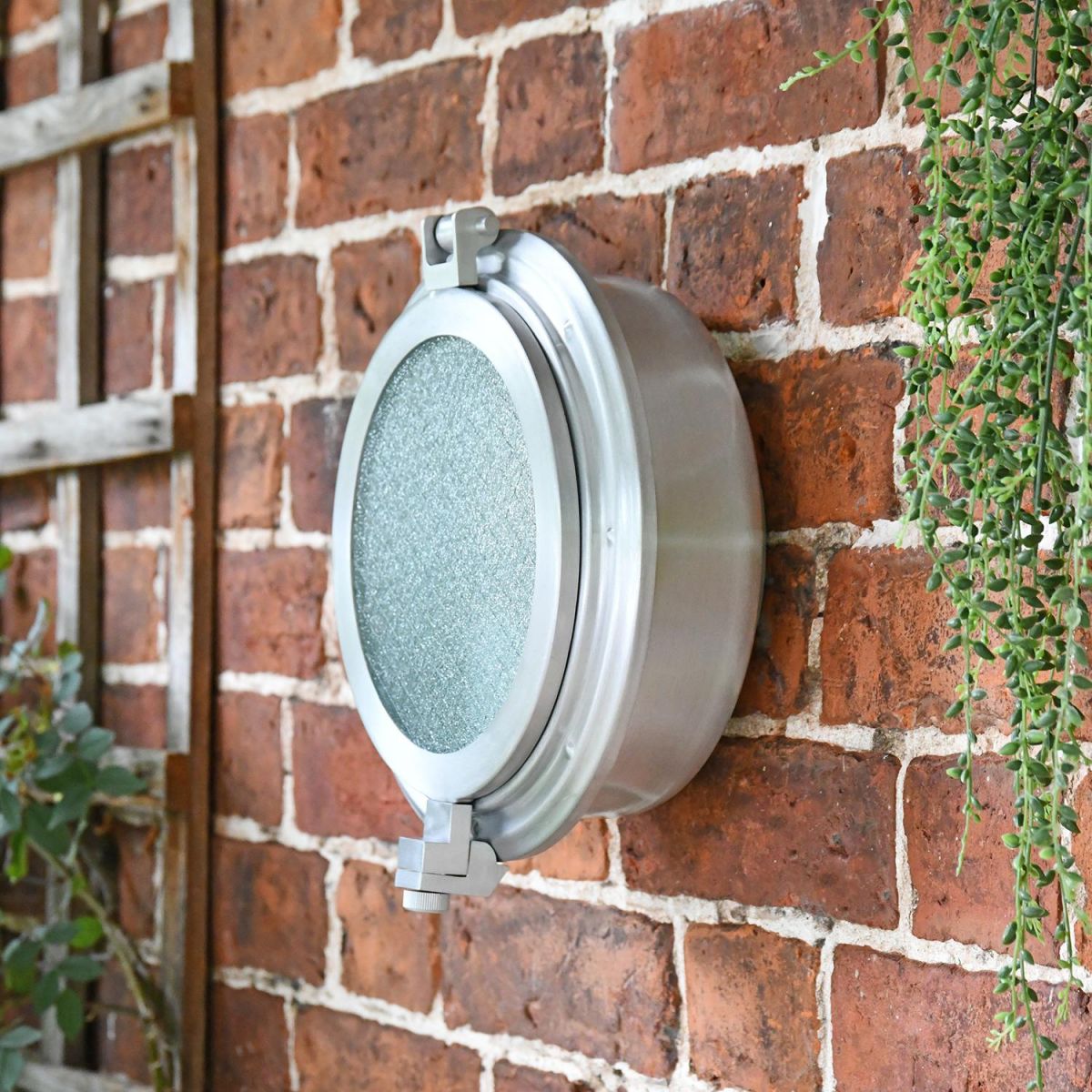 Classic Bulk Head Style Wall Mounted Light on a the Front of a House