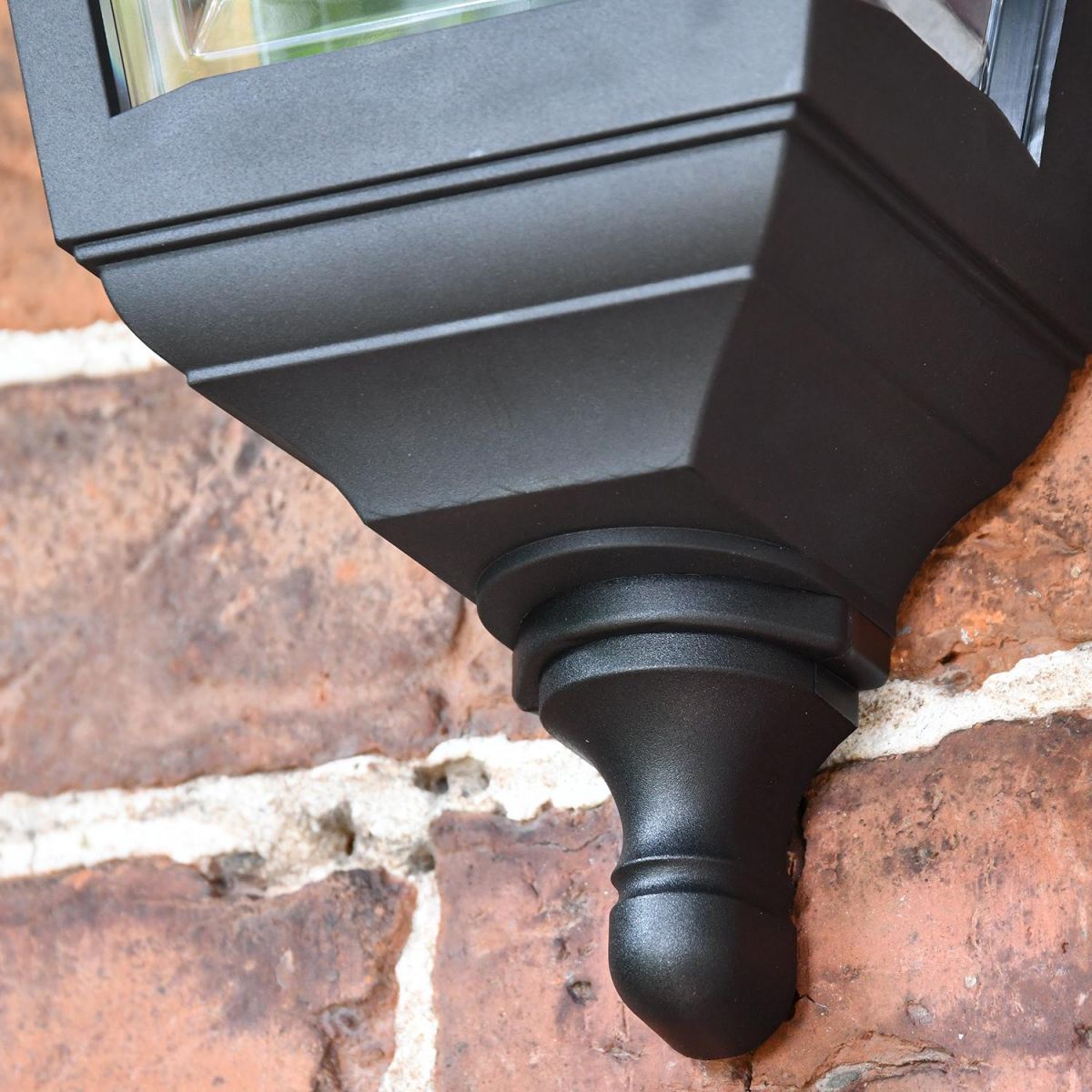 Traditional Design on the "Clifton" Flush Wall Mounted Porch Light