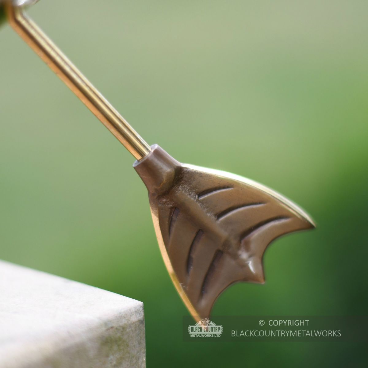 Close-up of the Finial on the Arrow