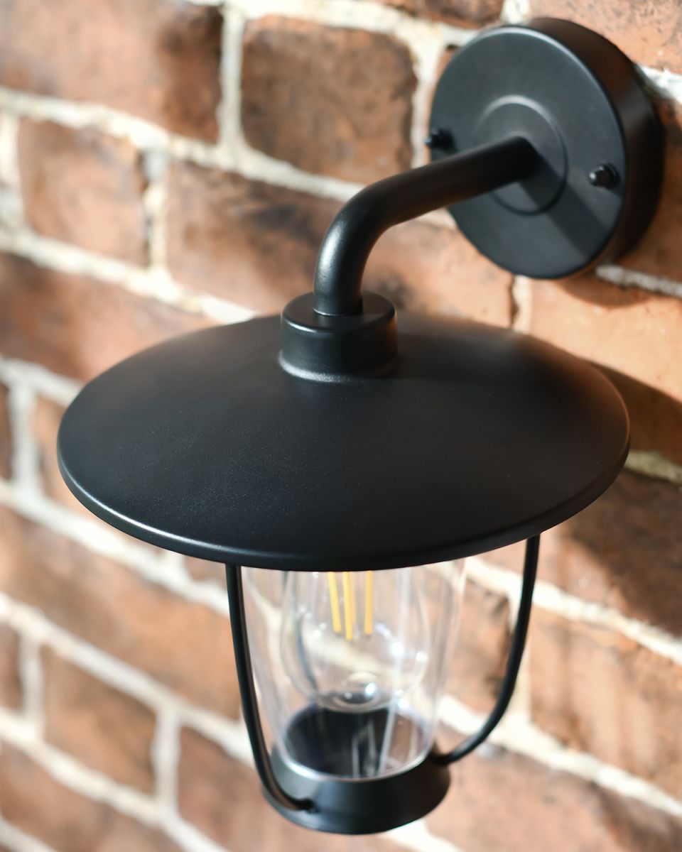 Close-up of the Traditional Design of the Willington Wall Light