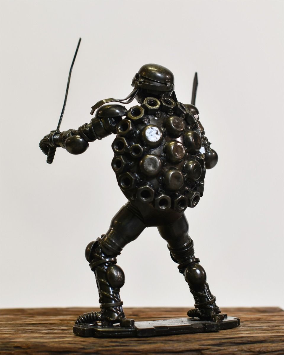 Ninja Scrap Metal Reptile Ornament Shell