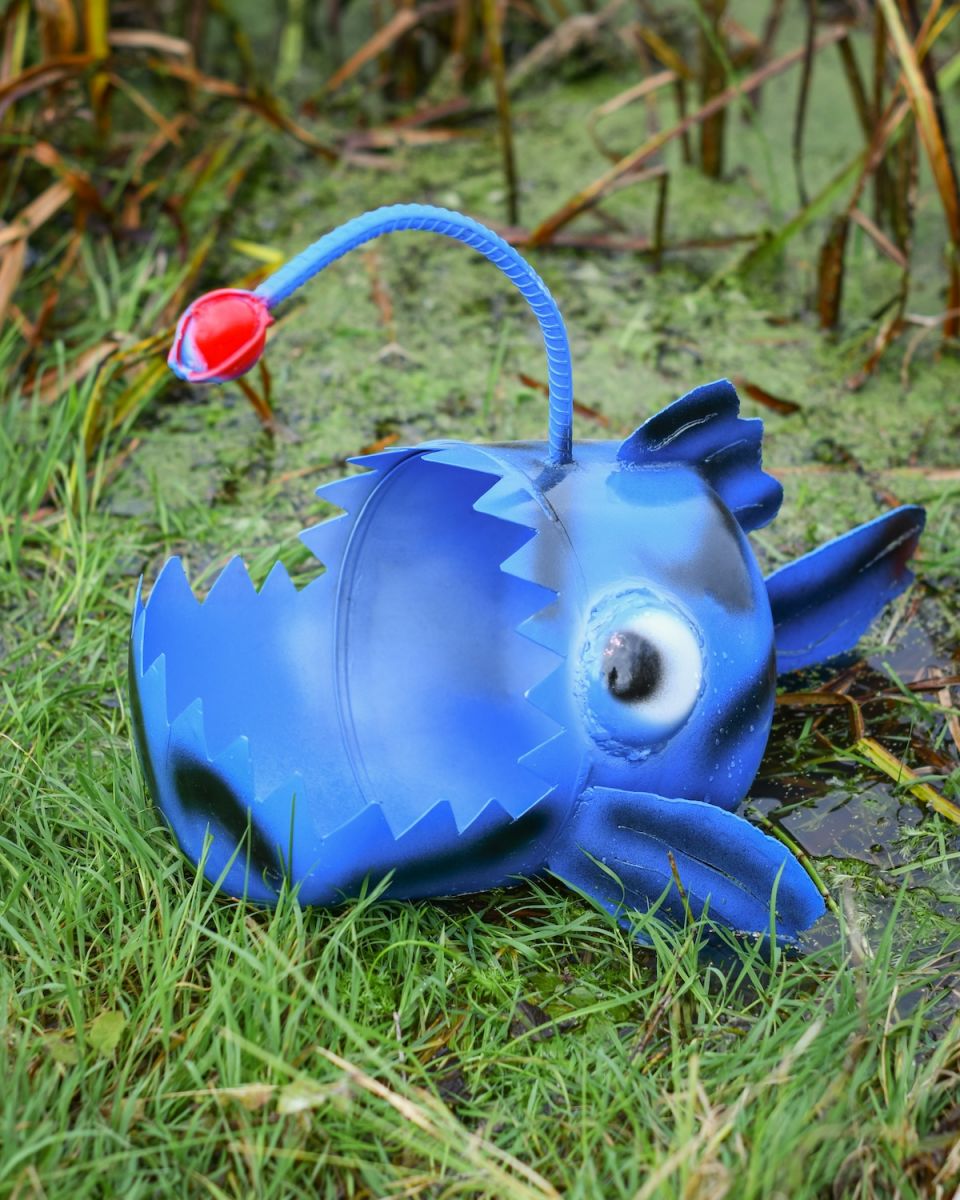 "Beacon" the Anglerfish Garden Sculpture