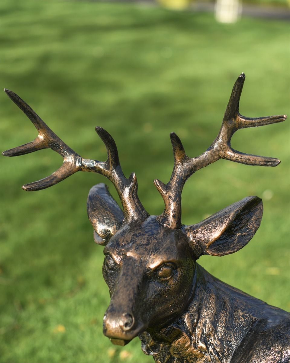 "Lincoln" Buck Garden Sculpture  "Lincoln" Buck Garden Sculpture