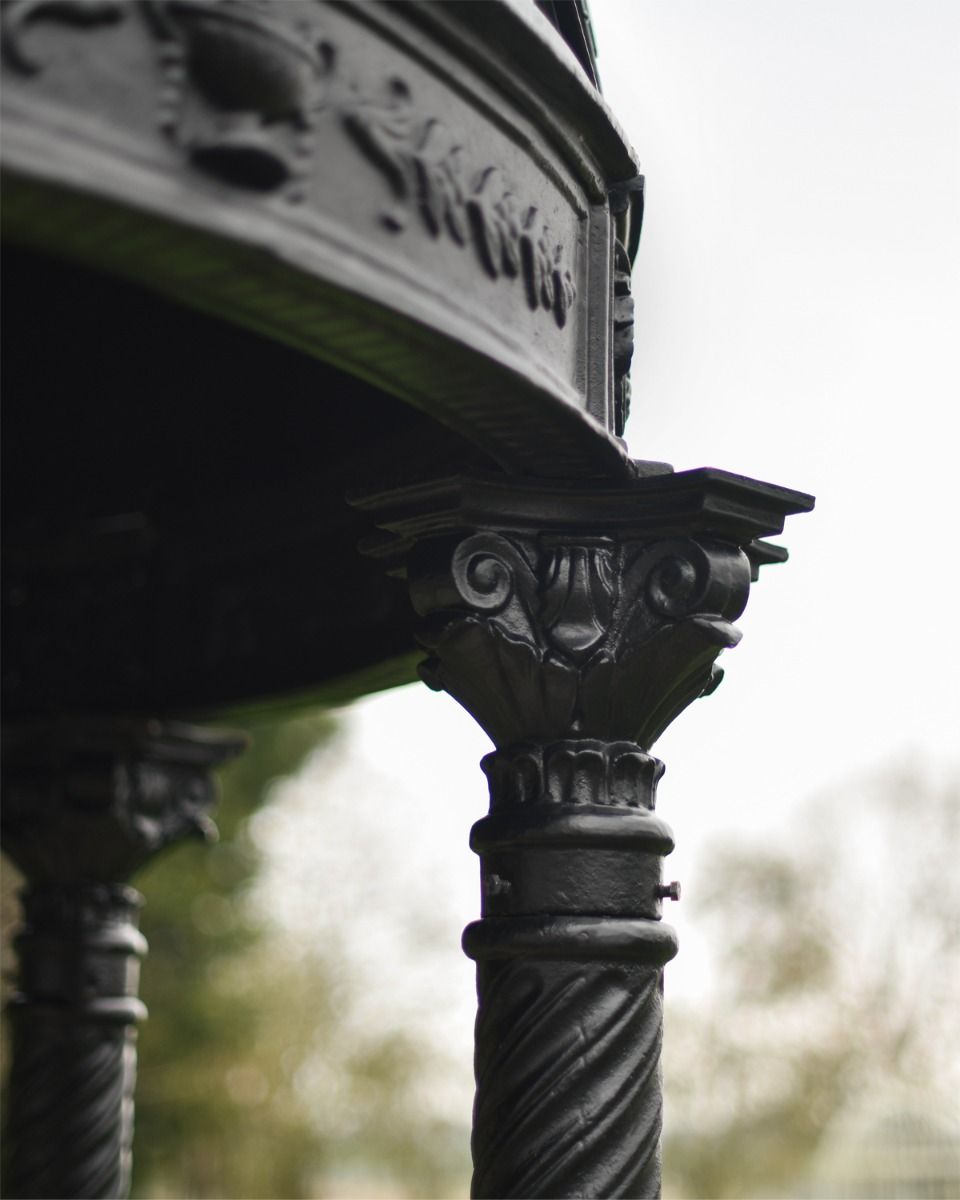 Close Up Of Decorative Gazebo 