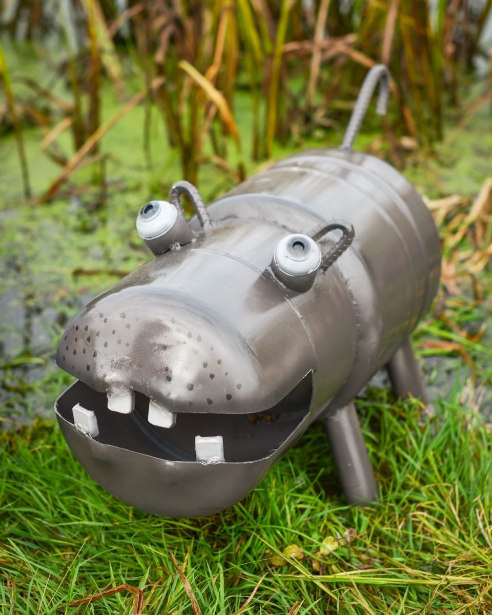 "Herbert" the Hippo Garden Sculpture